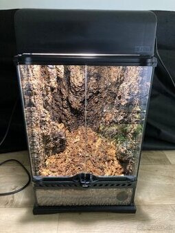 Terarium ExoTerra 30x30x45 + Compact Top Canopy 30