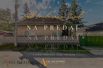 3-izbový starší rodinný dom