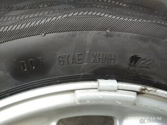 Predam gumy MATADOR MP47-195/65R15 + AL DISKY - dezen 7,4mm