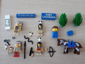 Lego mix Vintage Western Legoredo Indiáni