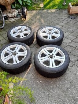 Alu sada = 5x112 = orig. MERCEDES = s pneu = 245/45 R17