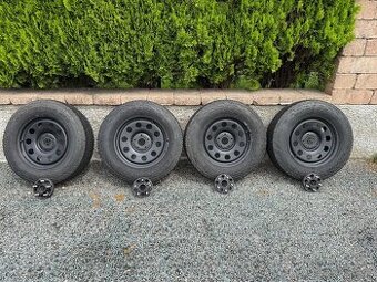 OFF ROAD plech. disky + pneu