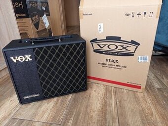 Predám gitarové kombo VOX VT40X – ako nové, ešte v záruke