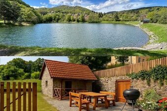 ►Veľký Apartmán 4izb. pri jazerách so záhradou a chatkou v h