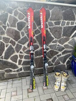 Lyže Völkl Doublegrip LT + Lyžiarky HEAD