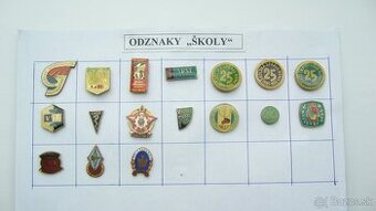 Odznaky " školy"