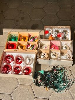 Predam stare retro vianočne ozdoby