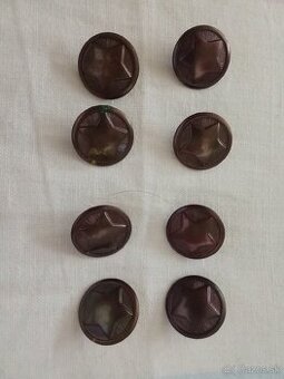 Socialistické staré vojenske gombíky Ľudové milicie