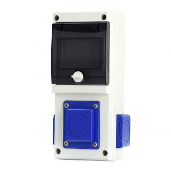 Zasuvkova rozvodnica 3x230V istena