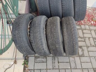 Predám disky 51/2Jx14 ET39 + zimné pneu Nankang 175/70R14