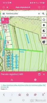 Kotrčiná Lúčka 3906m2 - 1