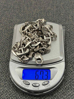 Strieborná retiazka ( 67,3 gramov ) - REZERVOVANÁ