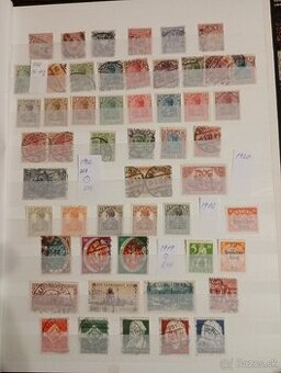 Album známok Nemecko reich.