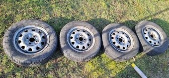 Škoda Felicia disky+zimné gumy 165/70 R13
