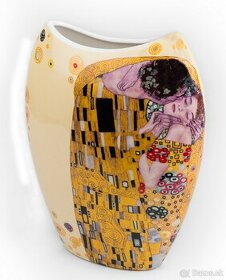 Váza s obrazom od Gustáva Klimta