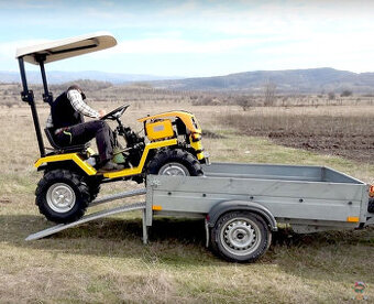 Minitraktor GARDEN T18 VER-G2 4x4,18HP benzín