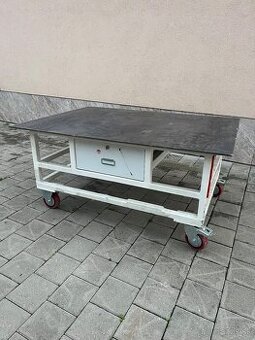 Stôl na zváranie 110x150 platňa 10mm váha 250kg