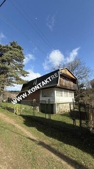 Záhradná chata s priestranným pozemkom1444m2 Baška časť Maša