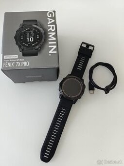 (v záruke)Predám Garmin Fénix 7 X Pro Saphire solar 51 mm