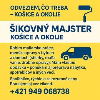 Šikovný majster – Košice a okolie
