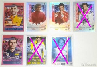 Formula1 2024 Topps TURBO ATTAX kartičky - predaj/výmena