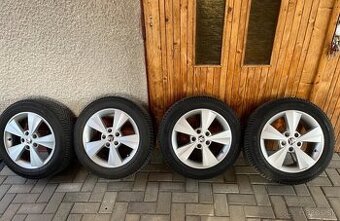 Kolesá 5x112 R16+zimné pneu 205/55
