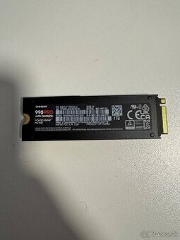 Predam ssd samsung 990 pro 1tb verzia s chladičom bolo použi