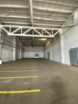 Prenájom skladové priestory v KE - JUH, od 300 m2.