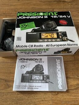 Vysielačka President Johnson II 12/24V
