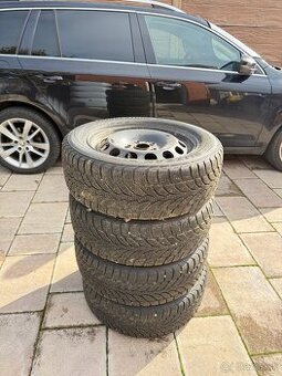 Zimné gumy 205/55/R16 s diskami