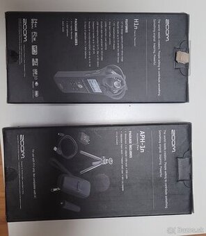 Mikrofon: Zoom H1n + originálny accessory pack