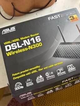 Wifi router - funkcny Asus DSL-N16 wireless - N300