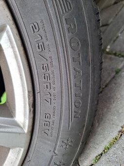 215/55 r17 zimne Dunlop wintersport 5