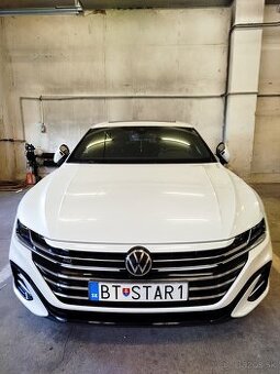 Arteon shooting brake R line 2021 4 motion webasto