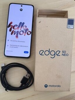 Motorola edge 50 neo komplet balenie, zaruka 12/26