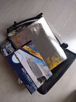 Ochranna folia na čelne sklo a koberceky do auta Škoda Fabia