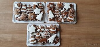 Vianočné medovníčky - tácka