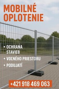 Požičovňa mobilného oplotenia
