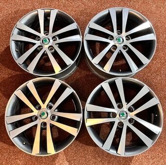 5x100 R17 Škoda Yeti / Octavia originál ALU - ET 54