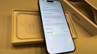 iphone 15 Pro, Black Titanium, 256GB