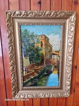 Rôzne stare obrazy, vsetko olej