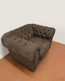 Luxusné mohutné kreslo 2x