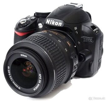 Digitalna zrkadlovka NIKON D3100 + Nikkor 18-55mm VR