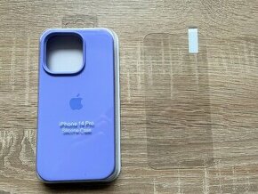 iPhone 14 Pro fialový kryt + sklo zdarma