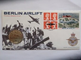 1999 Berlin Airlift 50th Anniversary WWII Medal Cover