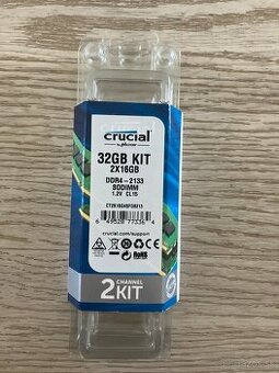 32GB SODIMM DDR4 2x16GB 2133MHz