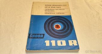 ŠKODA 110R – katalog seznam náhradních dílů Š110R