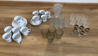 sklo porcelan keramika kristal