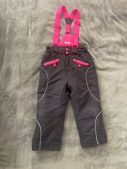Dievčenské otepľováky veľ. 104 nohavice do snehu
