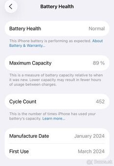Iphone 15 pro 128GB black